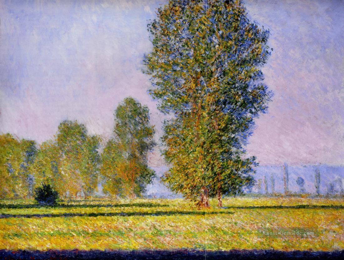 Landschaft mit Figuren Giverny Claude Monet Wald Ölgemälde